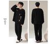 Couples' Coral Fleece Pajamas Set - Thickened Flannel for Autumn/Winter