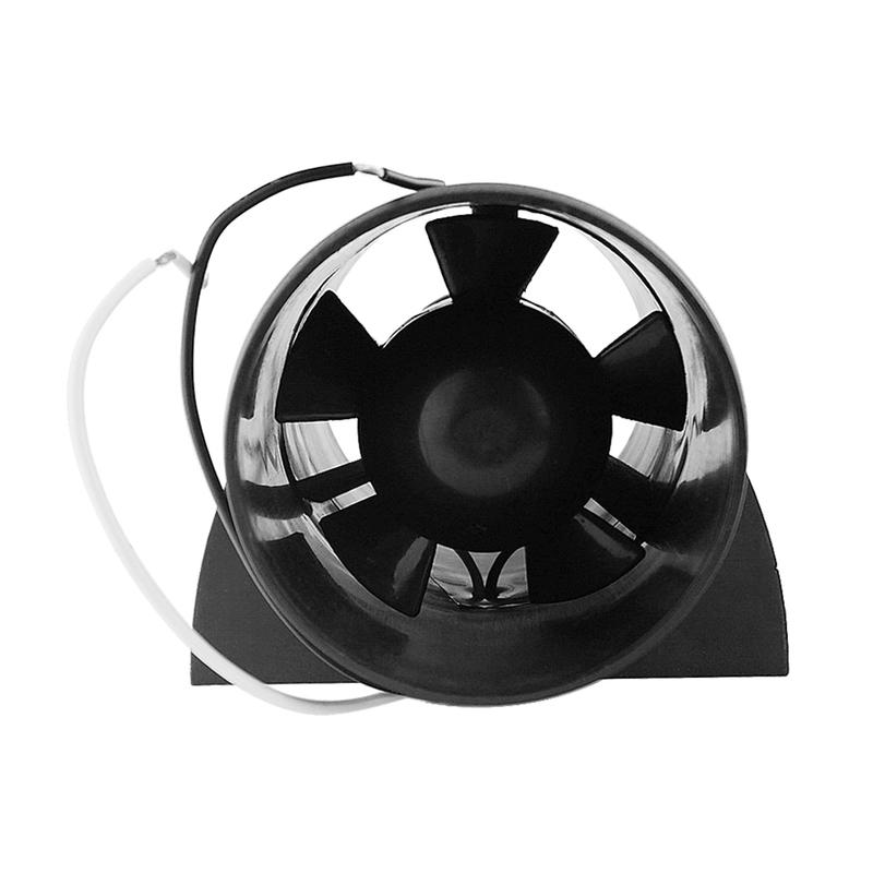 12V In-Line Air Blower Boat Bilge Engine Marine Cabin Ventilation Fan, Corrosion Resistant ABS Marine Boat Parts