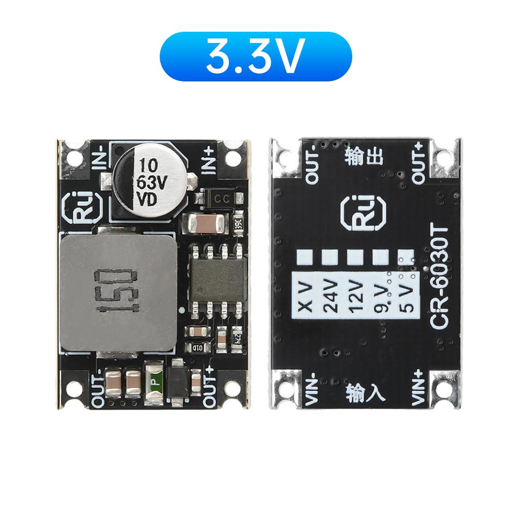 

DC-DC Понижуючий Модуль 60В/48В/36В/24В до 12В/5В/3.3В Вихідний Автомобільний Перетворювач Живлення 2А Міні Понижуючий Регулятор PCBA Модуль Зниження Напруги