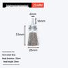 T-shaped Wire Brush: Metal Rust Removal and Polishing Tool with Round Handle