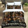 New TV Series Supernatural Bedding Set Single Twin Full Queen King Size Bed Set Adult Kid Bedroom Duvet Cover Set Home Textiles