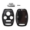 AX For Honda Accord Civic CR-V Pilot Odyssey Crosstour Ridgeline Case 4 Button Without Blade Car Replacement Remote Key Shell