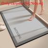 Modern Minimalist Diatomaceous Bathroom Rug With Non Slip Water Absorption For Home Use