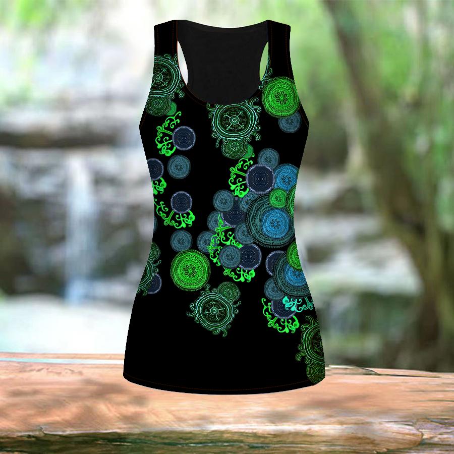 3D Circular Pattern Print Women Workout Yoga Gym Printed Summer Sport Shirts Plus Size Vests