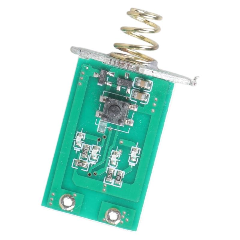DIY Flashlights Driver Circuit Board Compatible for 18650/26650 Batteries Builts In Power Indicators And Protections