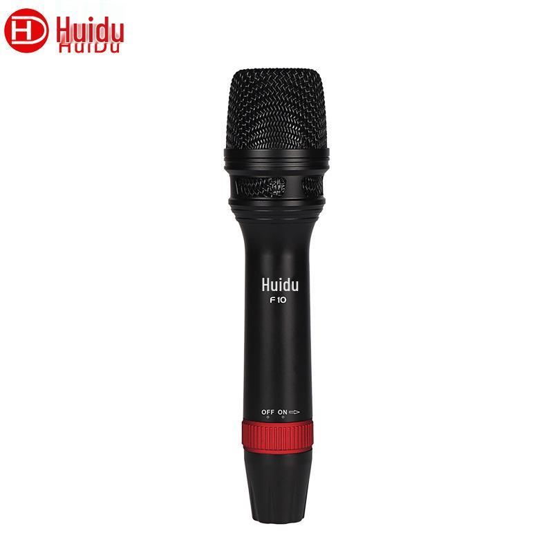 HuiDu F10 Professional Dynamic Wired Microphone for Meetings, Speeches, and Hosting