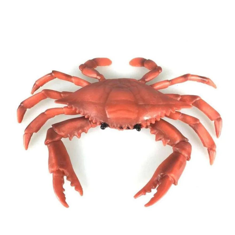 Pvc Simulation Sea Life Animals Model Handmad Collectible Octopus Action Figures Toy Crafts Ornament Crab Model Figurines