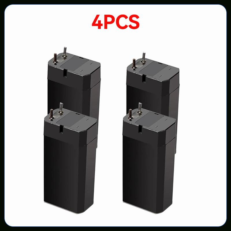 4V Lead Acid Battery 1200mAh Rechargeable Storage batteries LED Lamp Headlights Flashlights Electric Mosquito Swatter