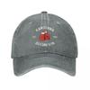 Vintage Hajime No Ippo KBG Design Baseball Caps for Unisex Distressed Denim Headwear Kamogawa Boxing Gym Outdoor Adjustable Fit Hat