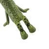 3D Printed Pickle Cucumber Statue Funny Hinged Cucumber Vegetable Desktop Ornament with Movable Joints Stress Relief Toy for Home Office Executive