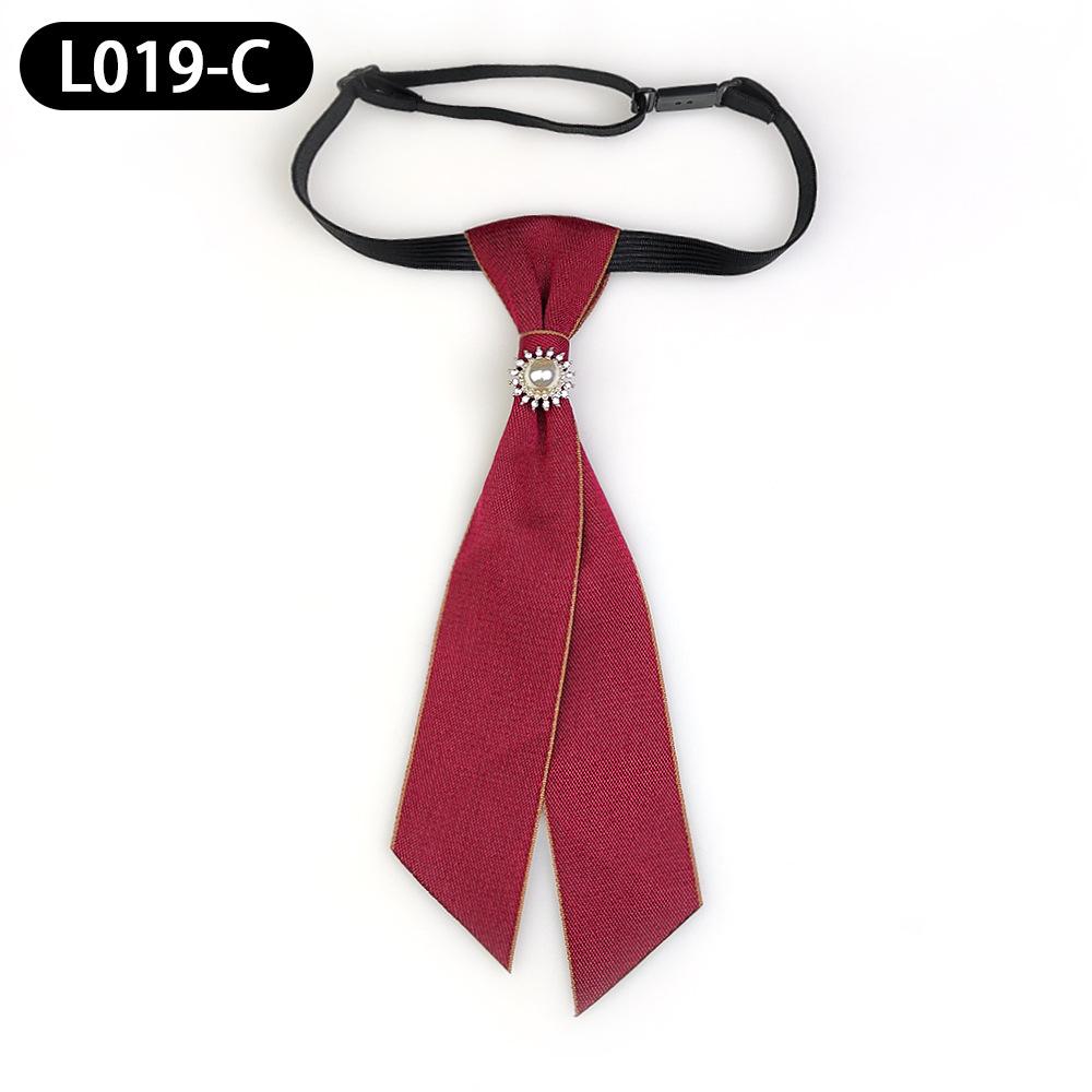Damen Akademischer Stil Vorgebundene JK Schleife Accessoire