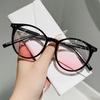Trendy Unisex High-End Blush Sunglasses with Acetate Frame & UV Protection