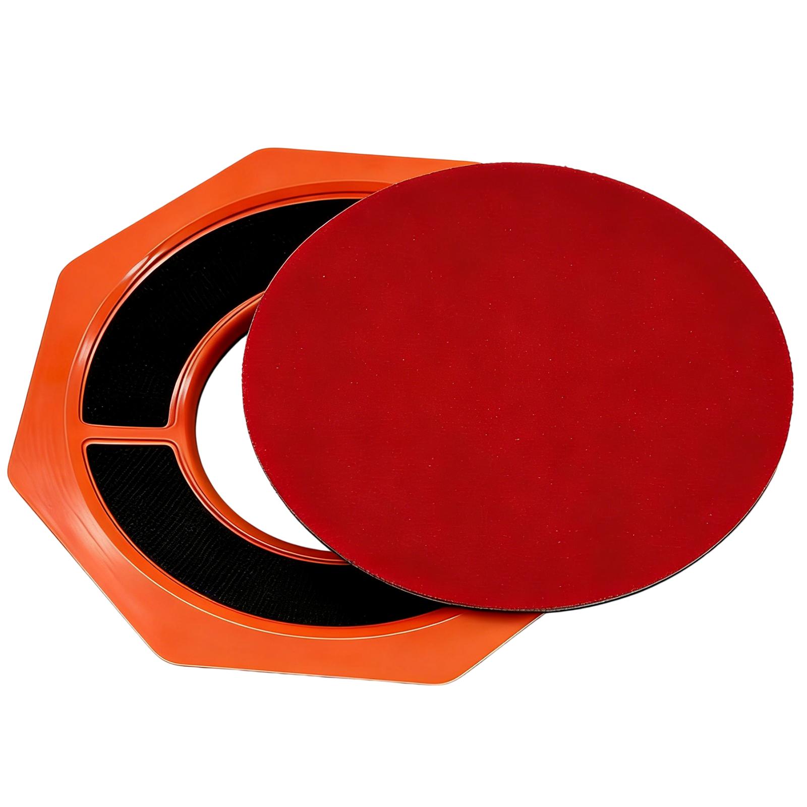 

Bowling Ball Holder 2 In 1 Cleaning Polishing Display Stand Sanding & Storage Organizer Compatible with All Bowling Balls оранжевый