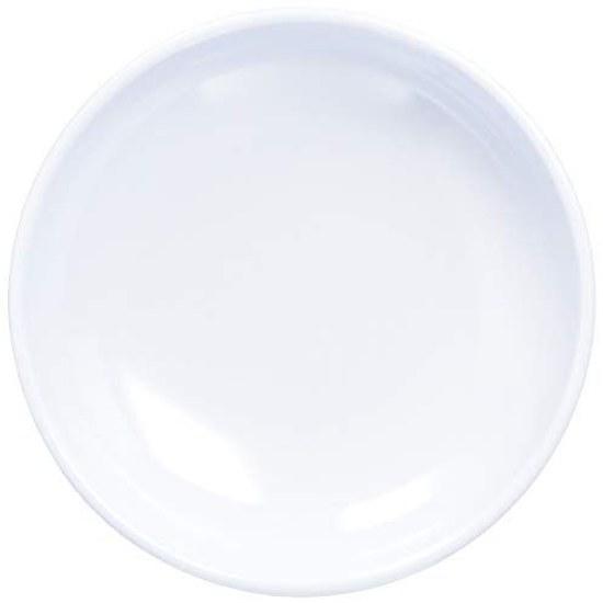 Nagao Unbreakable White Tableware Pickle Dish Round Type Made Japan No.73