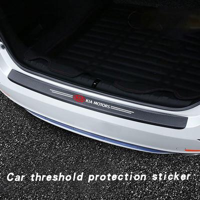Car Threshold Protection Bumper Film Sticker Car Styling For Sportage Cerato Optima K2 K3 K4 K5 Rio Picanto Soul Accessories