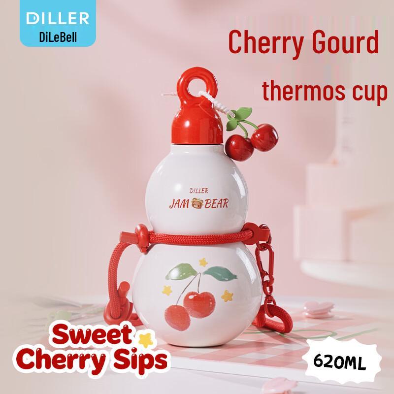 Diller D9411 Cherry Gourd 316 Stainless Steel Insulated Bottle