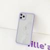 Glue Glitter Mobile Phone Case for IPhone16promax Transparent Solid Color for Apple 15/14/xsmax/17
