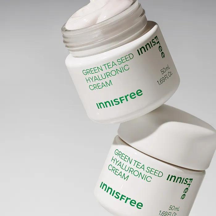 Innisfree X My Melody Green Tea Seed Hyaluronic Acid Cream 50mL