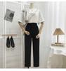 Women's High-Waisted Straight-Leg Suit Pants - Korean Style, Slimming, Casual, Spring/Autumn 2025