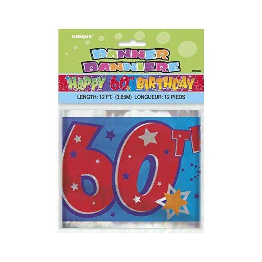 Unique Party Happy 50th Birthday Banner