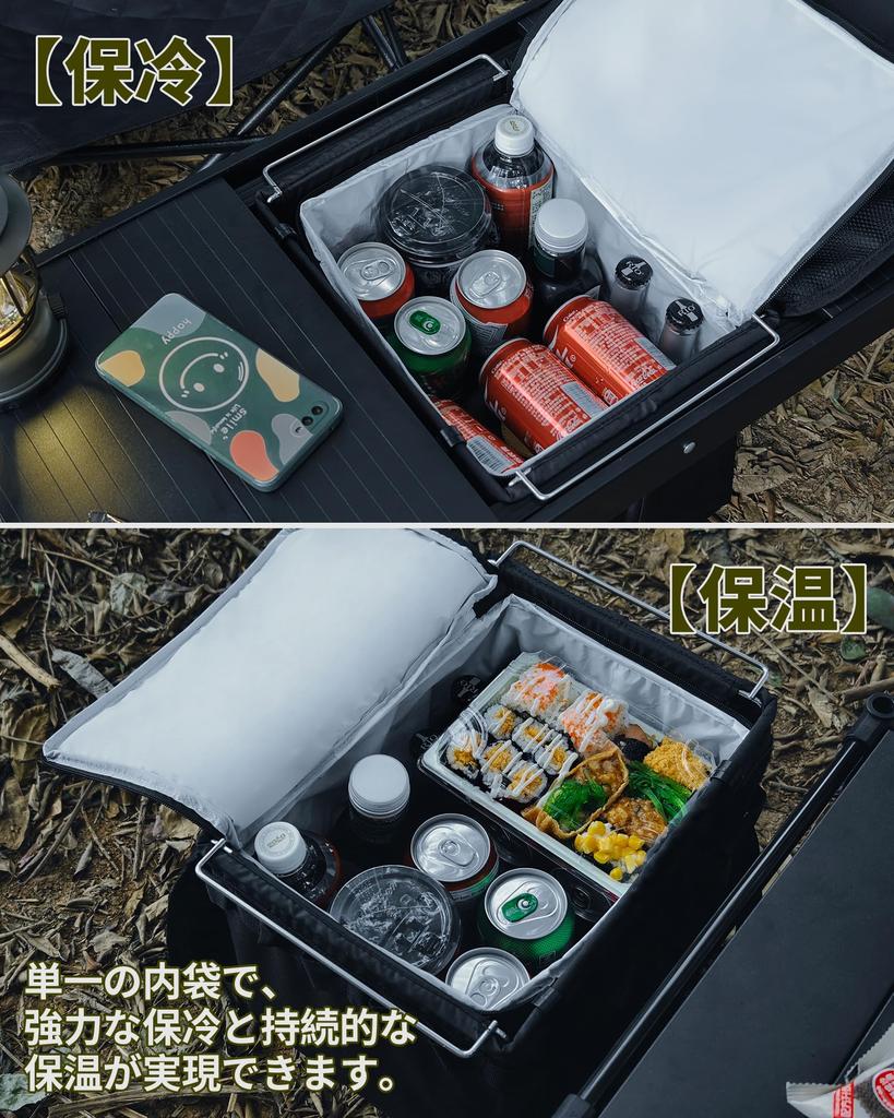 DesertFox Small Insulated Cooler Bag Inner Large Capacity X IGT Size Keeps Food and Foldable Lightweight Soft Cooler Superior Cooling for Outdoor