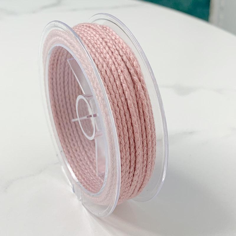 

Cotton Rope For Pendant Cord 6m Roll DIY Bracelet Macrame Supplies Handmade Weaving String Multi Colors Beading Thread Crafts