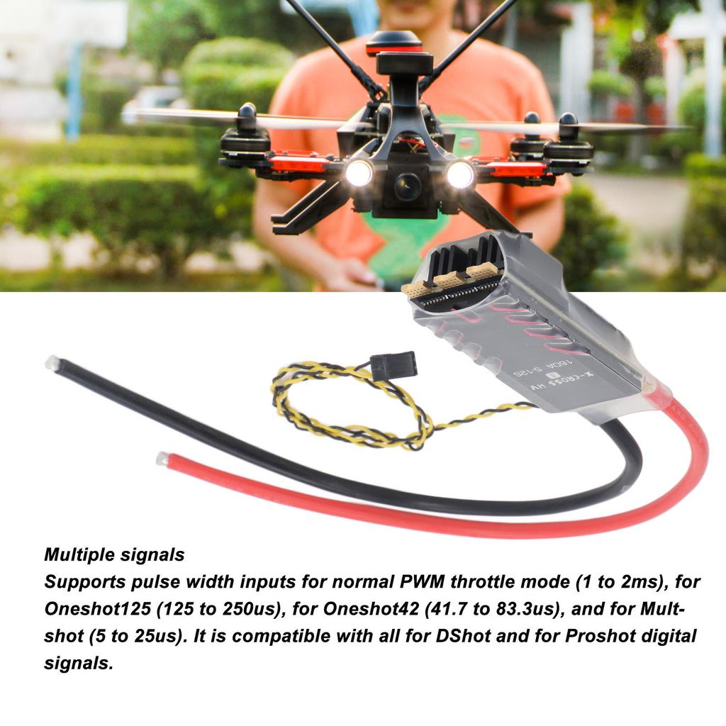 160A Brushless Electronic Speed Controller 5 to 12S HV3 ARM 32 Bit FPV Brushless ESC for RC Racing Drone