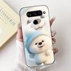 For LG V40 V50 ThinQ Case V50S ThinQ Cute Cartoon Cat Luxury Cool Shockproof Silicone Back Cover For LG V50S ThinQ 5G Phone Case