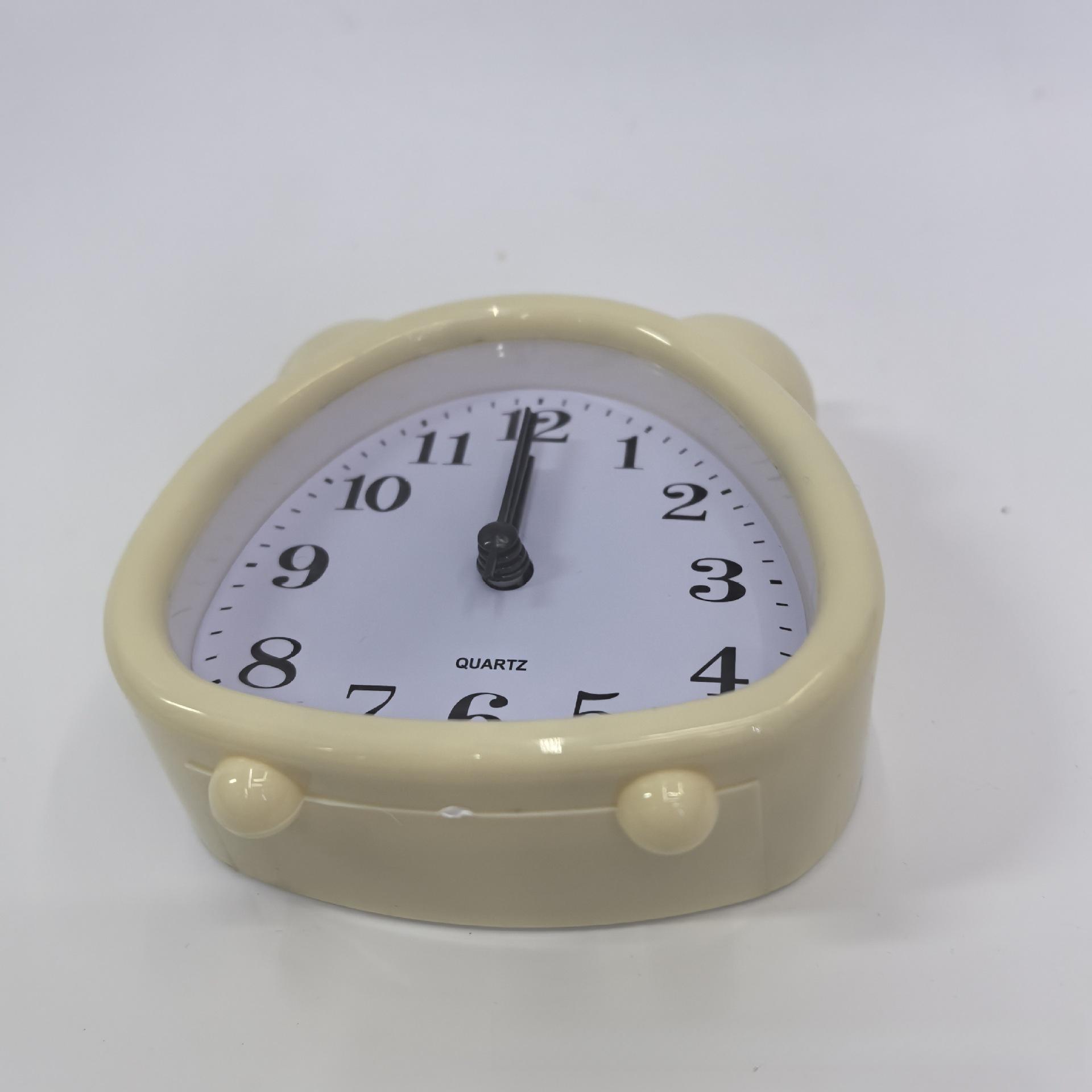 

Новый будильник мультяшные детские часы прикроватный маленький будильник настольные часы школьный переносной ручной