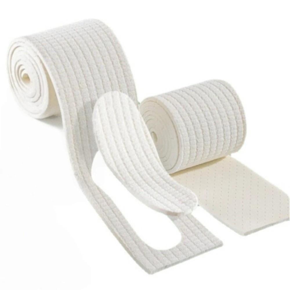 

2 Rolls Sweat-Absorbing Self-cut Insoles Comfortable Cuttable Insoles Daily Use 2PCS White