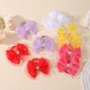 South East Asia Fashion Mesh Children'S Bow Hair Band Double Layer Hair Accessories Cute Headgear 5422