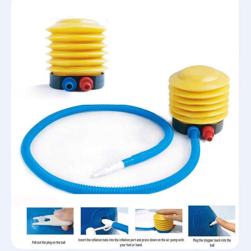 Explosion-Proof Inflatable Peanut Ball for Yoga, Fitness, and Rehabilitation