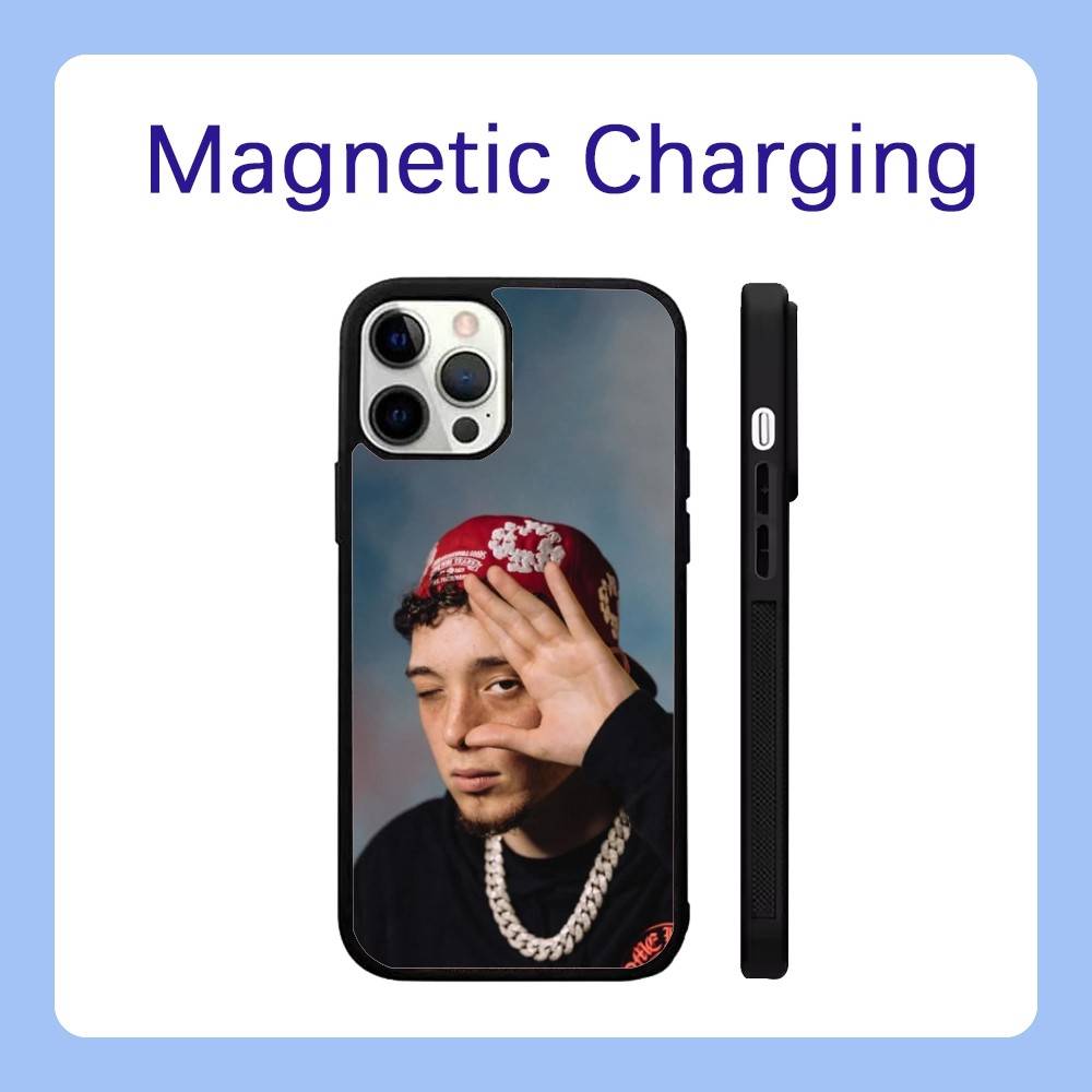 Yan Block 111 444 Rapper with Magsafe Phone Case For iPhone 17,16,15,14,13,12,Pro,Max,Plus Magnetic Wireless Charge Cover
