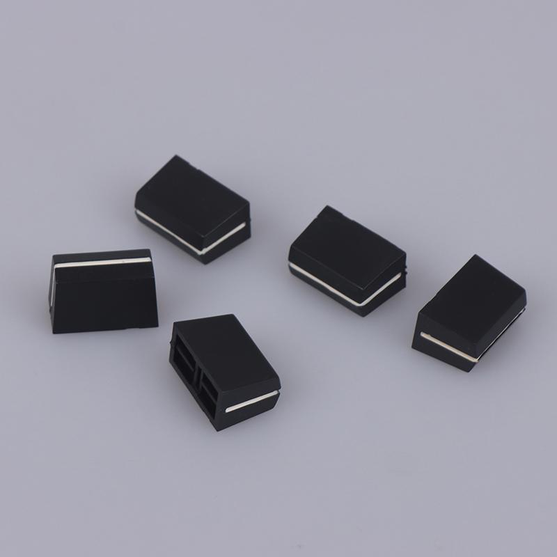 5Pcs Pioneer Mixer Volume Fader Cap Straight Slide Potentiometer Push Key Cap