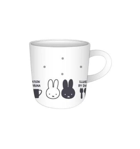 

Marimo Craft Miffy Basic Series Openwork Mug with x H95mm One-Point Design, Approx. 80 (DBM-2705)