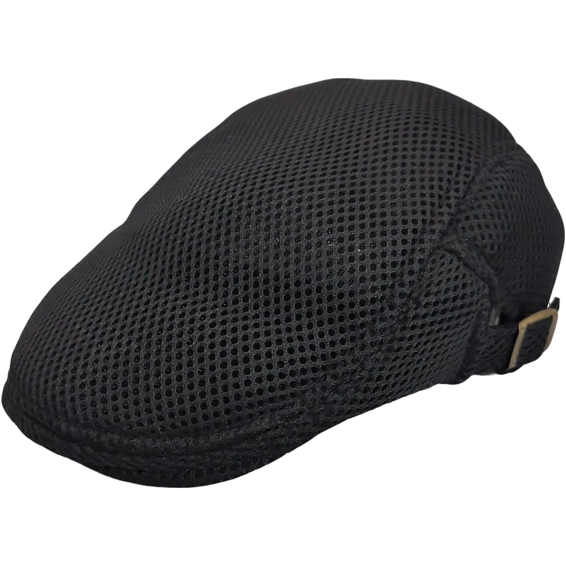 Korean Style Summer Breathable Mesh Beret – Unisex Sun Protection Duckbill Flat Cap