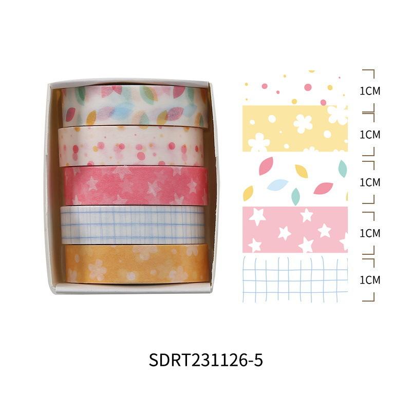 Tianquan Miaowu Washi Tape Set Cute Cartoon Decorative Paper Tape for Journaling Scrapbooking DIY Craft Sticker Supplies