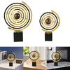 Art Sculpture Modern Decor Statue Centerpiece Ornament Iron Material Rotating Globe Aesthetic