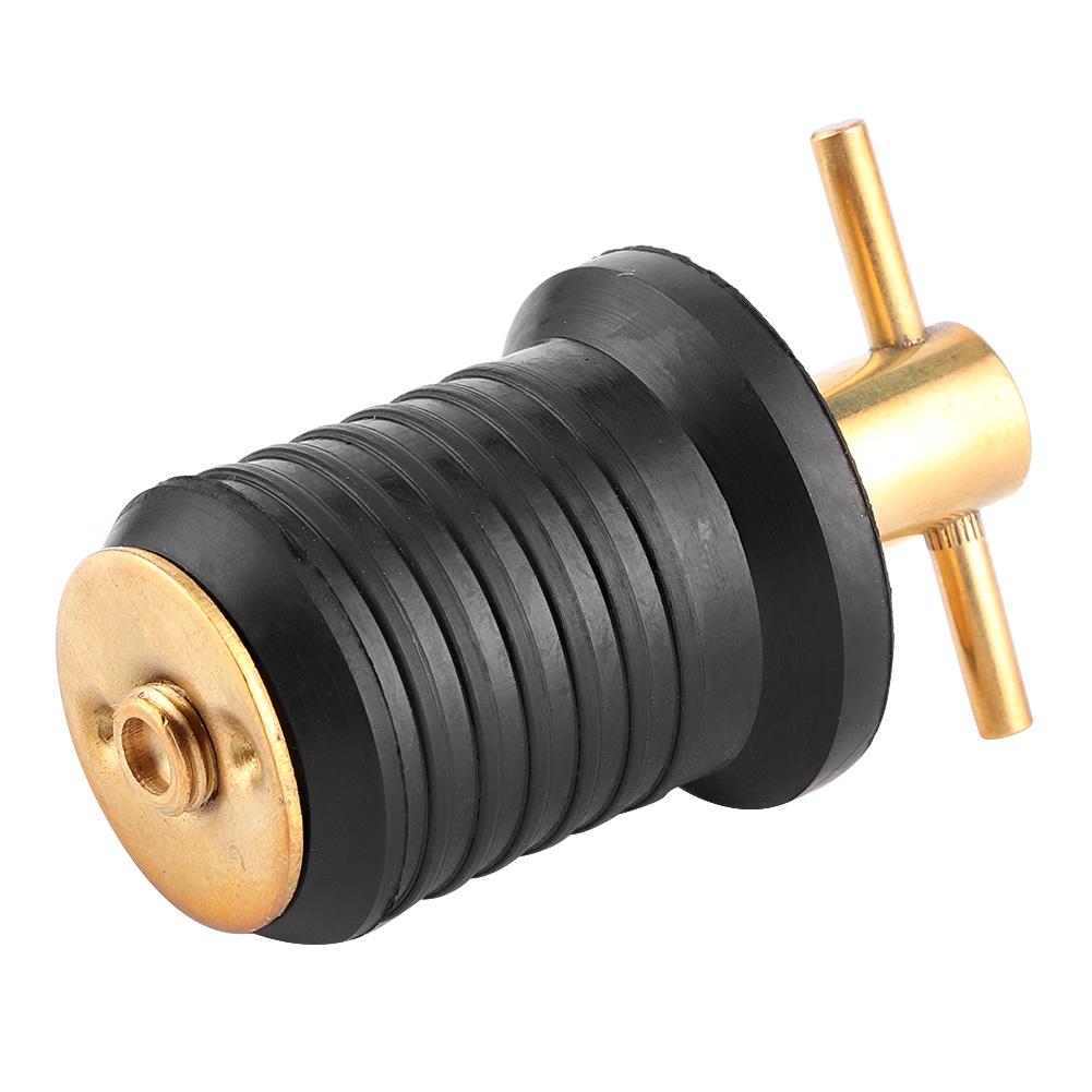 Dop de scurgere din cauciuc de 1 inch cu mâner T, cu răsucire, Accesorii marine pentru coca, bazin de apă vie, bilă de barcă, oglindă, perete de mare, bazin de momeală