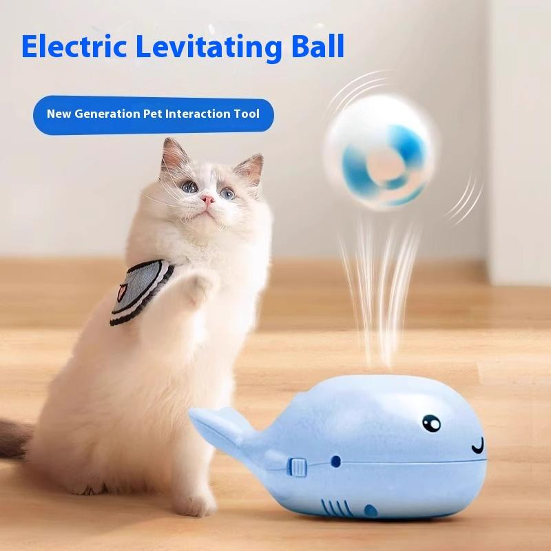 Whale Suspended Cat Toys Electric Cat Temptation Artifact Pet Products Educational Consumption Stamina Suspension Ball