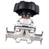 DN15/20/25/32/40/50  0.5" 1.5" 2" Tri Clamp 316L Stainless Steel Diaphragm Valve Homebrew