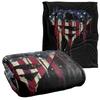 Superman Silky Bleeding Shield Supersoft Blanket