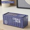 Estilo Industrial Retro Hierro Mini Contenedor Pequeño Modelo Adorno Caja de Almacenamiento Caja Metálica Multifuncional Decoración de Escritorio