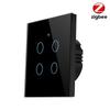 European Standard Zigbee Smart Touch Switch: Live/Neutral or Single Live Wire, App Controlled