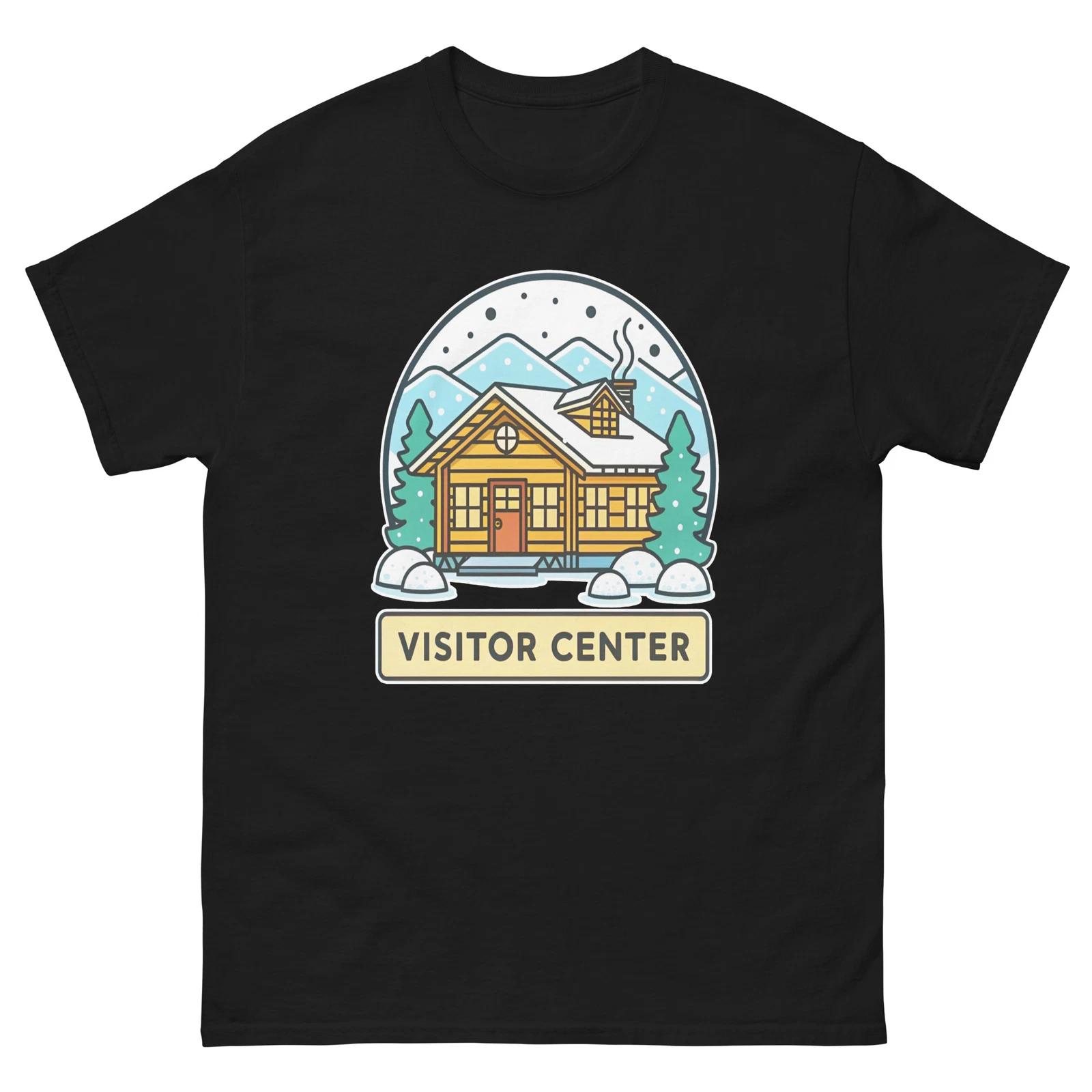 

Visitor Center Mountain Ski Resort Town T-Shirt M