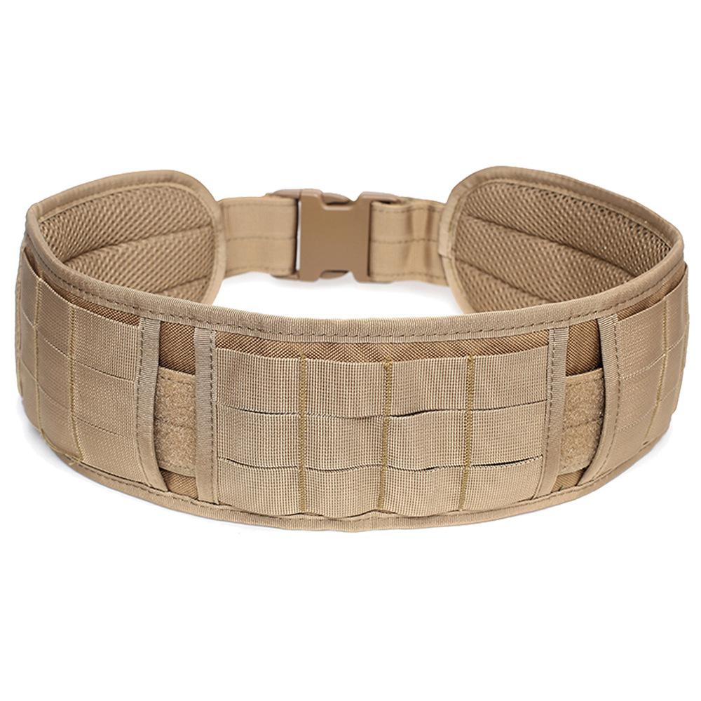 Cinturón de accesorios de caza Cinturones de Airsoft Cinturón acolchado