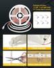 5m LED Strip Light, 600 Strings, 12V, Adjustable Brightness, Ambient Lighting, 2835SMD, Cuttable, Easy Installation, DIY, Double-Sided Tape, USB