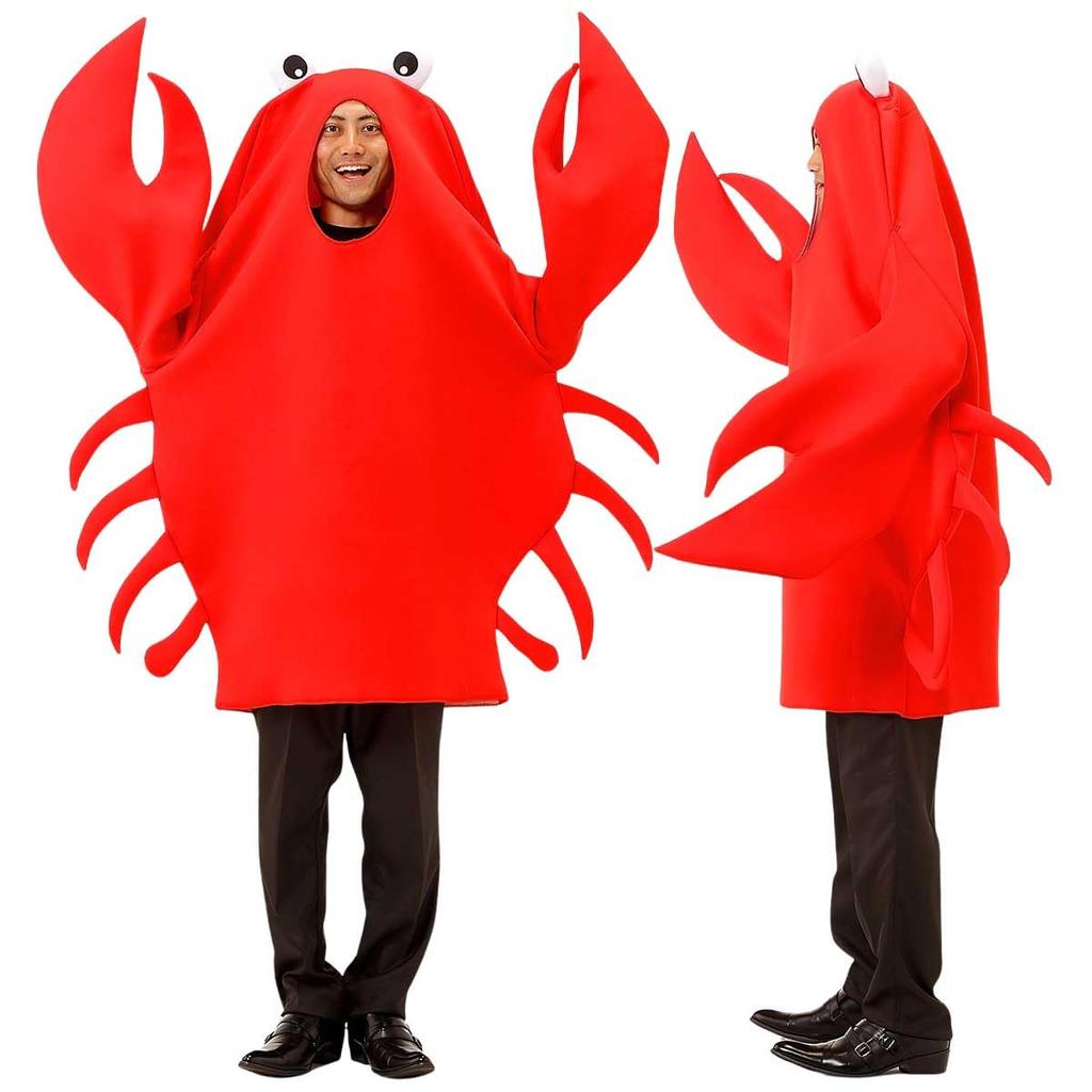Crab Cosplay Funny Costume Funny Costume Halloween Crab Costume Funny Costume e0596 [monoii]