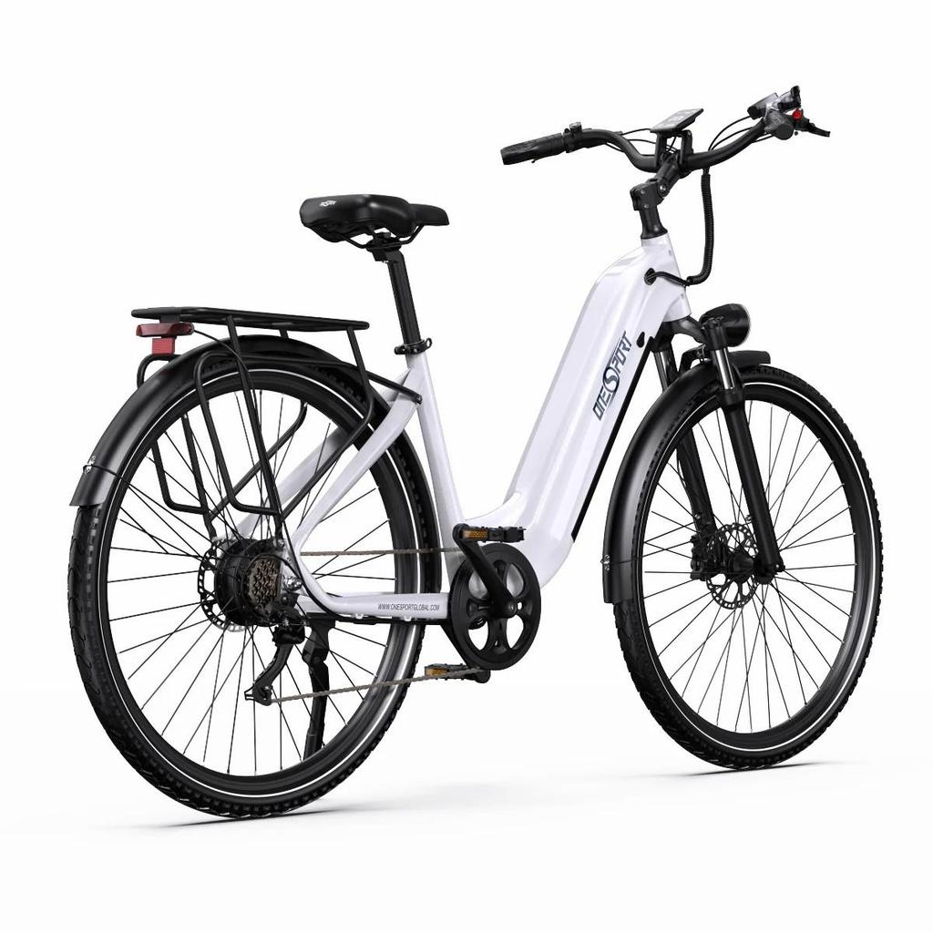 City Electric Bike ONESPORT 27.5" 250W Motor 36V 22.5AH Max Range 140Km Load 120Kg OT05 Pro
