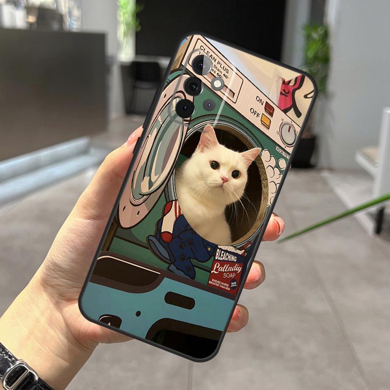 

забавный Милый Котенок Эстетичный Чехол Для Samsung Galaxy A56 A36 A26 A16 A06 A25 A54 A34 A14 A52 A32 A12 A13 A33 A53 A15 A35 A55 Samsung A14